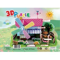 Puzzle 3D 46 el. Farma O-press
