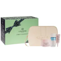 Collistar Zestaw Krem przeciwzmarszczkowy do twarzy + P�yn do demakija�u + Krem pod oczy + Kosmetyczka 50 ml + 35 ml + 5 ml