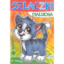 Kolorowanka. Szlaczki malucha A5 16str. Kotek