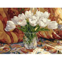 Ideyka Malowanie po numerach - Tulipanowy spok�j 30x40cm