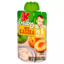 Kubu Baby Mus+kaszka po 6 miesicu jabko-morela 100 g