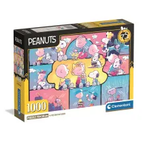 Puzzle 1000 el. Compact Peanuts Clementoni