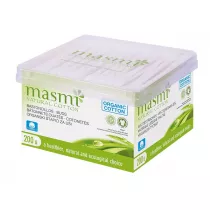 Masmi Patyczki higieniczne do uszu 100% baweny organicznej 200 szt.