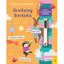 Rysowanki-zmazywanki. Urodziny borsuka