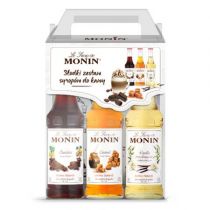 Monin Zestaw Maxi syropów do kawy 3 x 250 ml