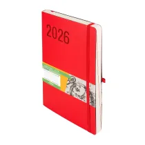 Antra Kalendarz 2026 Impresja B5 DNS czerwony