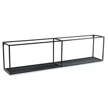 HowHomely Pka wiszca industrialna 120 cm LOFT