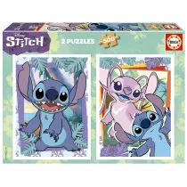 Puzzle 2x500 el. Lilo i Stitch Educa