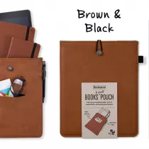 If Bookaroo Books & Stuff - etui na ksik brzowe