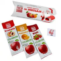 Porcja Dobra wiateczny Trzypak owocowych przeksek 3 x 16 g