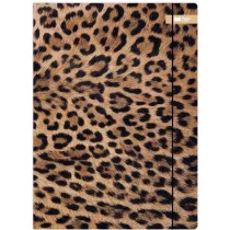 M&G Teczka A4+ z gumk� Safari Leopard HAPPY COLOR