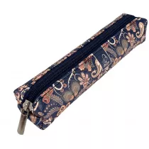 Bee-bee Pi�rnik mini prostok�t Paisley Kwiaty Niebieskie