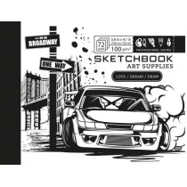 Fresh Szkicownik tektura 14.8 x 10.5 cm 72 kartki