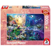 Puzzle 1000 el. Rose Cat Khan, Smoczy konkurs G3