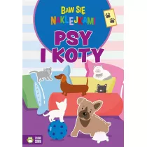 Baw si naklejkami. Psy i koty