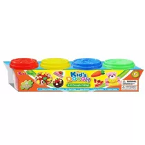 Masa plastyczna 140g 4 kolory Trifox