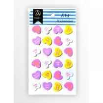 Galeria Hobby Stiker z elementami z pianki z lekkim brokatem