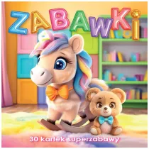 Ksi��ka kolorowanka Zabawki 3D (30 kartek superzabawy), MD