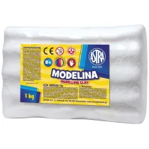 Modelina Astra, 1 kg - bia�a (304111012)