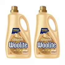 Woolite Pro-Care pyn do prania z keratyn Zestaw 2 x 3.6 l