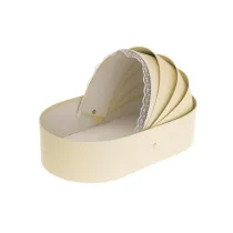 Rozette Pude�ko Flower Box kremowy