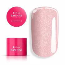 Silcare _Base One Shimmer el uv do stylizacji paznokci Misty Rose 50 g