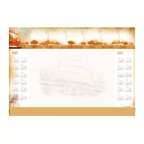 Terminarz - Planer A2 z listw 2025 Auto