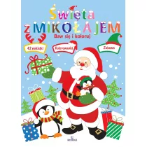 wita z Mikoajem. Baw si i koloruj