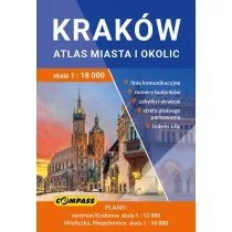 Przewodnik Krakw atlas miasta i okolic