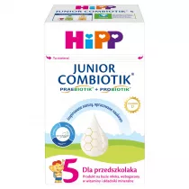 Hipp 5 Junior Combiotik produkt na bazie mleka dla przedszkolaka 550 g