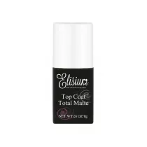Elisium Top Coat Total Matte matowy top do lakierw hybrydowych 9 g