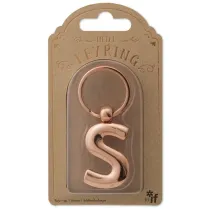 If Metalowy brelok do kluczy litera S Keyring