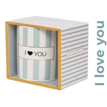 Be-Happy Gifts Kubek prezentowy I Love You