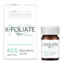 Bielenda Professional X-Foliate Basic kwas Migdaowy 45% do twarzy 5 ml