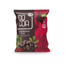 Cocoa Jagody goji w czekoladzie surowej 70 g Bio