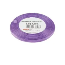 Wst��ka satynowa lawendowy 6mm x 32m