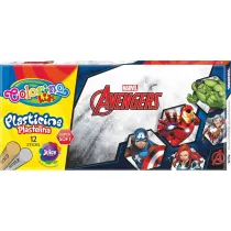 Patio Plastelina Avengers Colorino Kids 12 szt.