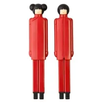 Qualy Zestaw paeczek do sushi Mr Lee czerwone 10126-RD