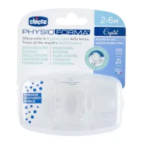 Chicco Physio Forma smoczek Crystal 2-6m 2 szt.