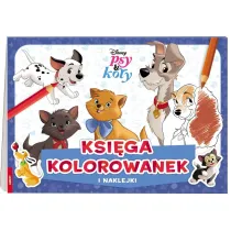 Disney Psy & Koty. Ksi�ga kolorowanek