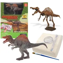 Wykopaliska paleontolog szkielet dinozaura Trifox