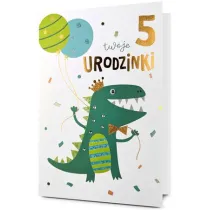 Pan Dragon Karnet B6 Urodziny 5