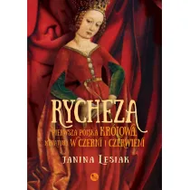 Rycheza, pierwsza polska kr�lowa. Miniatura w czerni i czerwieni