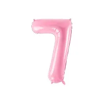 PartyDeco Balon foliowy 7 r�owy 86cm