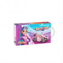 Mini Waffle 50el Cars: Pink Race Car