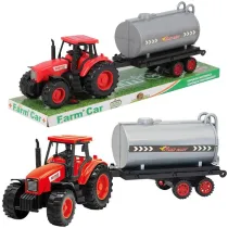 Traktor z przyczep� cysterna Trifox