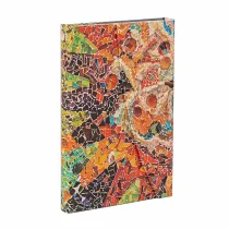 Paperblanks Notatnik w linie Gaudi's Sun midi