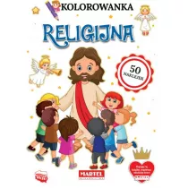 Kolorowanka z naklejkami. Religijna