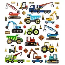 Dalprint Naklejki Pojazdy budowlane 35szt