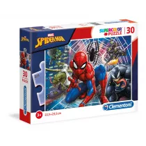 Puzzle 30 el. Supercolor. Spider-man Clementoni